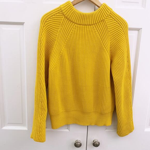 Hugo Bodd Fonatella Yellow Knit Sweater - Picture 4 of 10